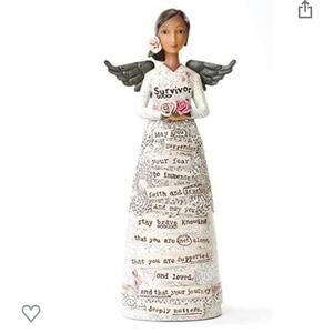 DEMDACO Kelly Rae Roberts Survivor Figurine NEW IN BOX